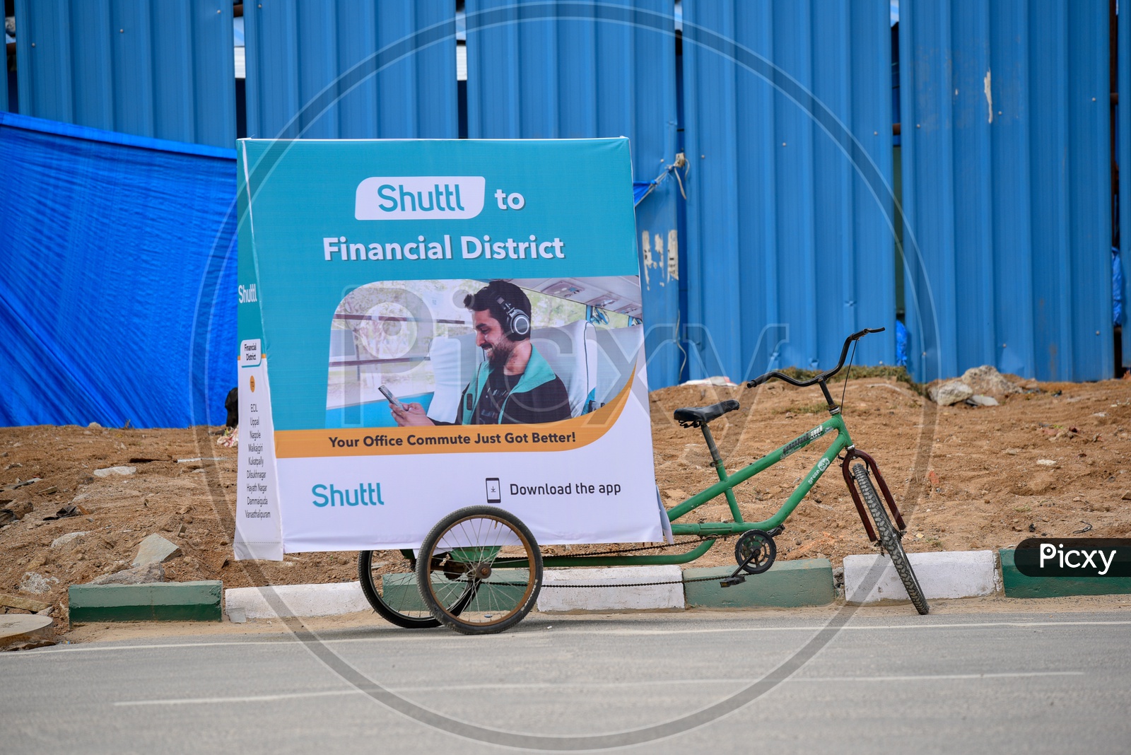 Shuttl  App Hitech City To Financial District Shuttle Service