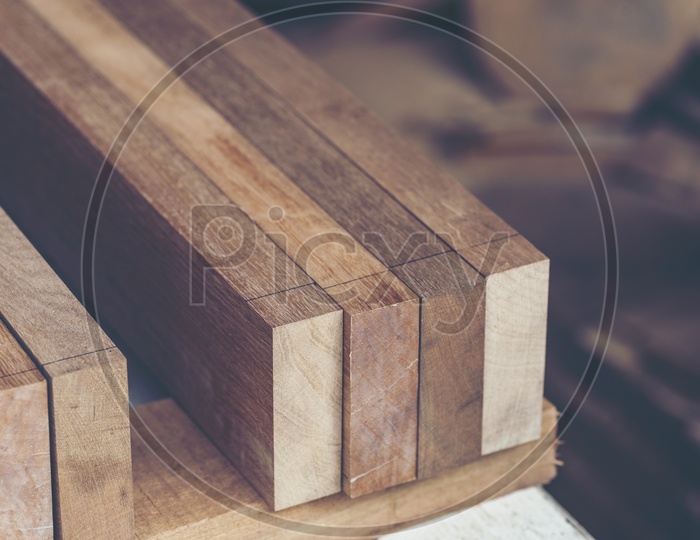 Woodworking workshop: Lumber