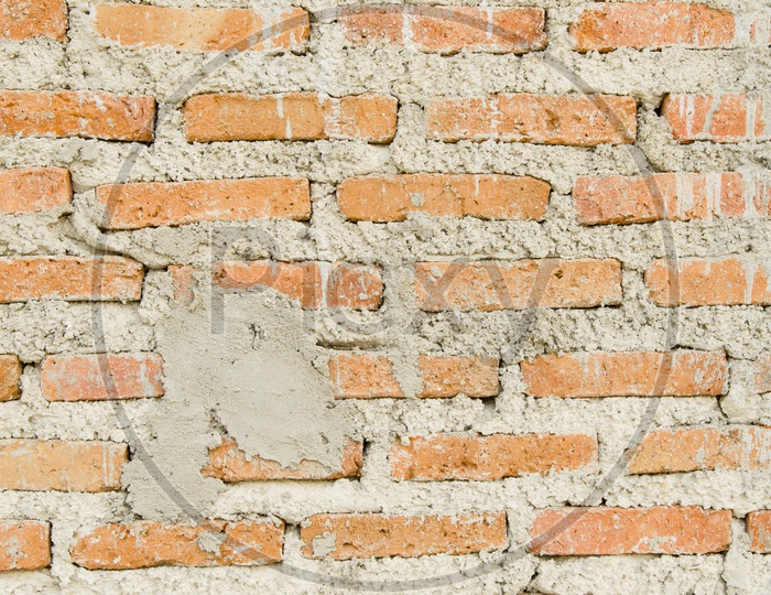 Texture Of Brick Wall Forming an Abstract background