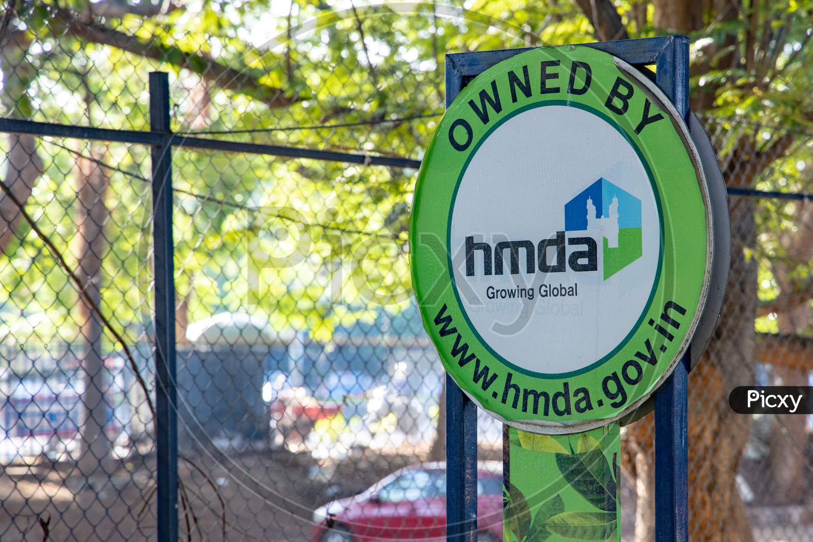 HMDA Hyderabad Metropolitan  Development Authority  Owned Property Logo