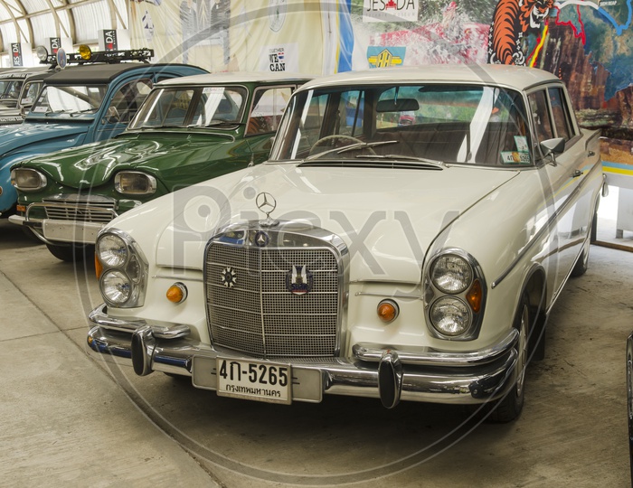 Benz Car in Vintage Car Expo