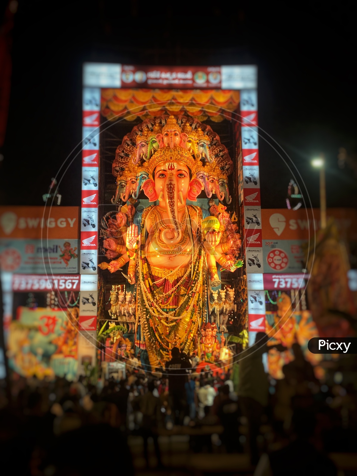 Bada Ganesh at  Khairatabad, Hyderabad