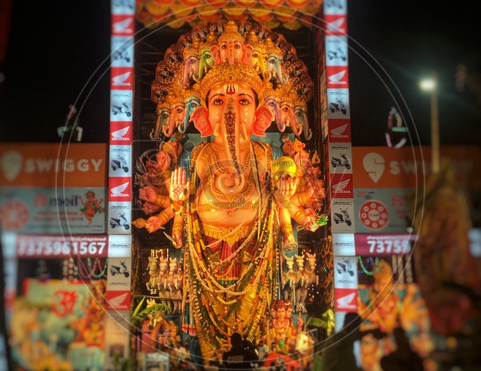 Bada Ganesh at  Khairatabad, Hyderabad