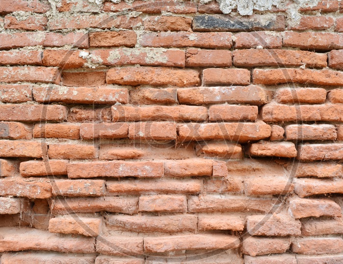 Old Ruins of Brick Wall