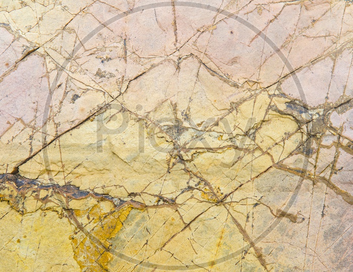 Marble Stone Texture Background With Crack Patterns