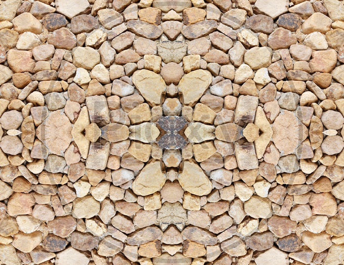 Abstract Background of stone wall texture