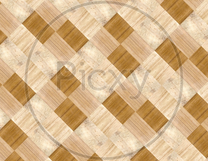 Patterns Of a Wooden Background Forming an Abstract