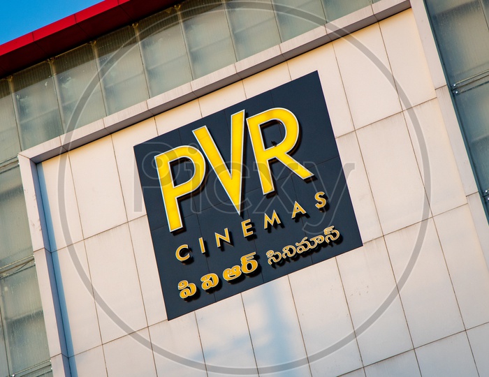 PVR Cinemas Name Board