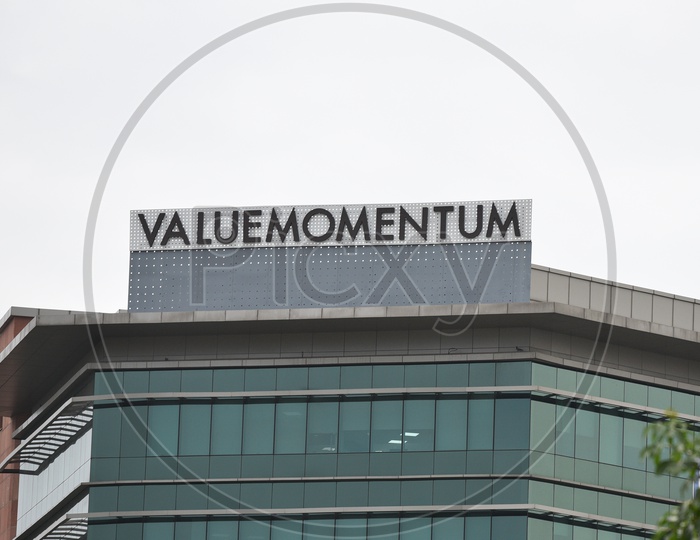 Value Momentum Name Board On Office building