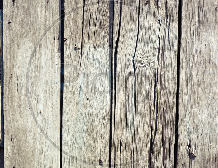 Texture Of an Old Wooden Plank Forming a Background