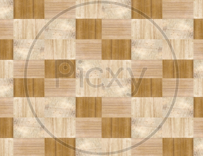 Wooden Plank Panels Pattern Background  or Abstract
