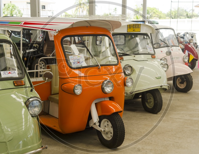 Tuk- Tuk Auto In Vintage Expo