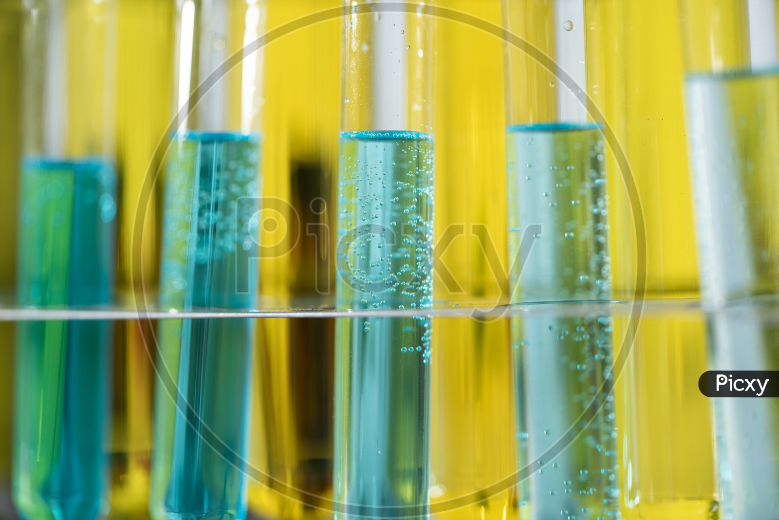 Research on Alternative Energy Chemicals in Test Tube at Laboratory for Energy Development