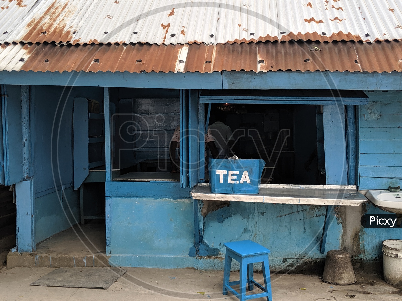 Tea stall in Andaman