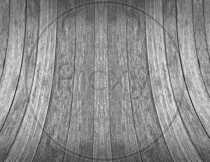 Abstract Wood background in black and white