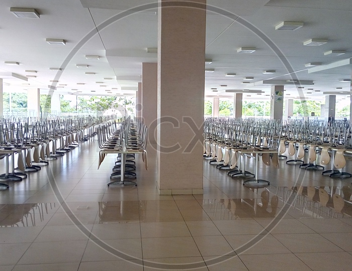 Empty Food Court