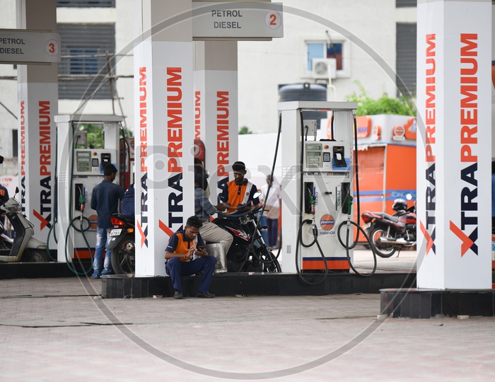 Indian Oil Petrol Bunk Or Fuel Station