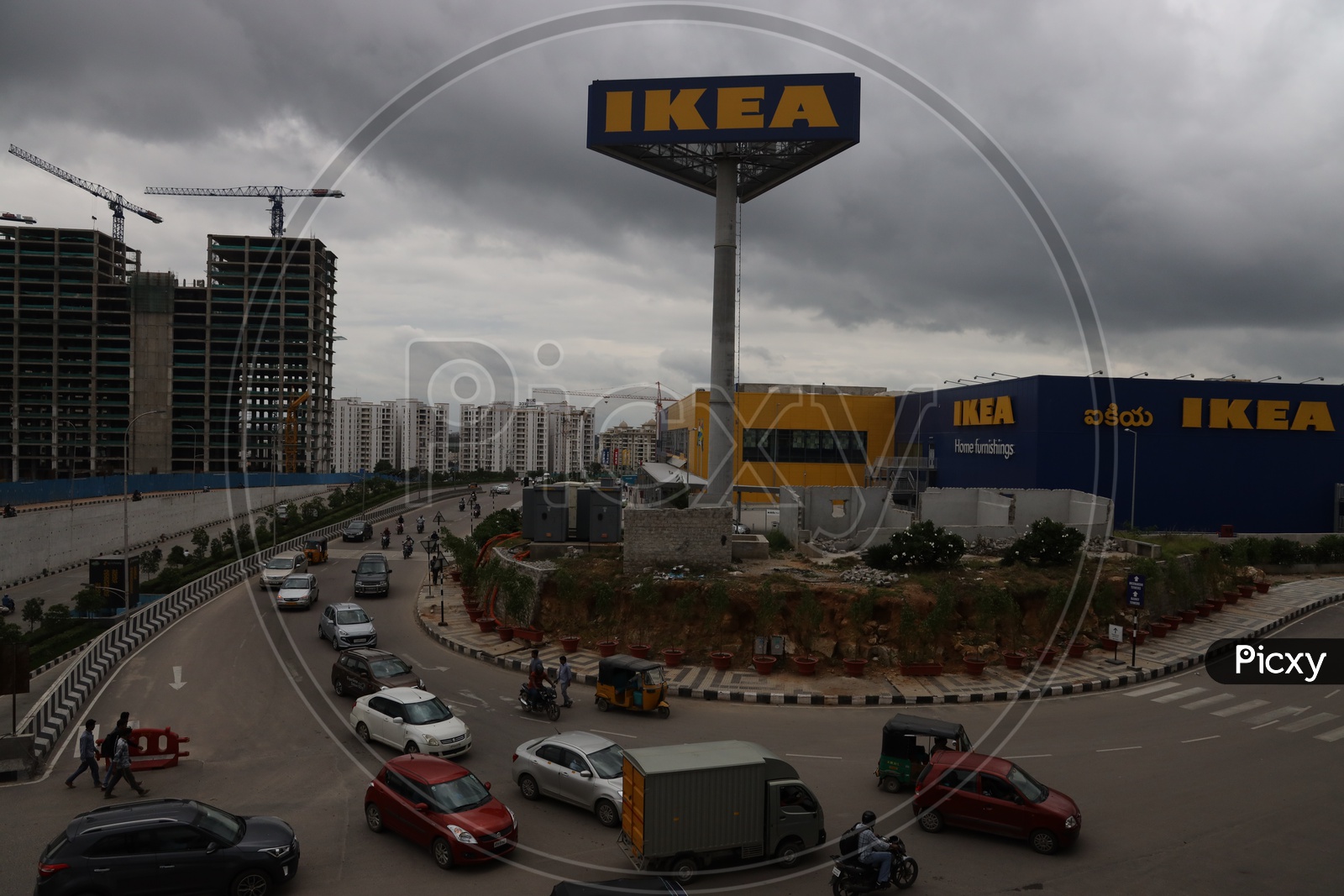 IKEA Store View From Flyover