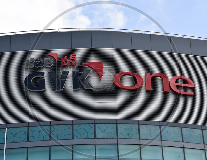 GVK One Mall Name On Mall Facade
