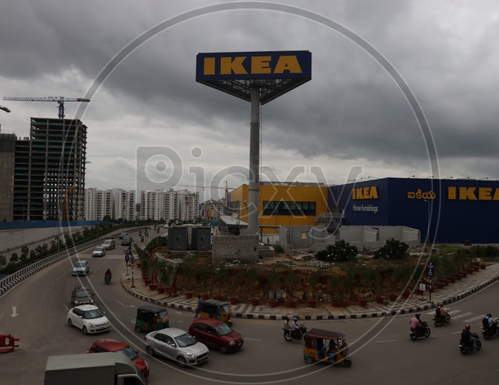 IKEA Store View From Flyover