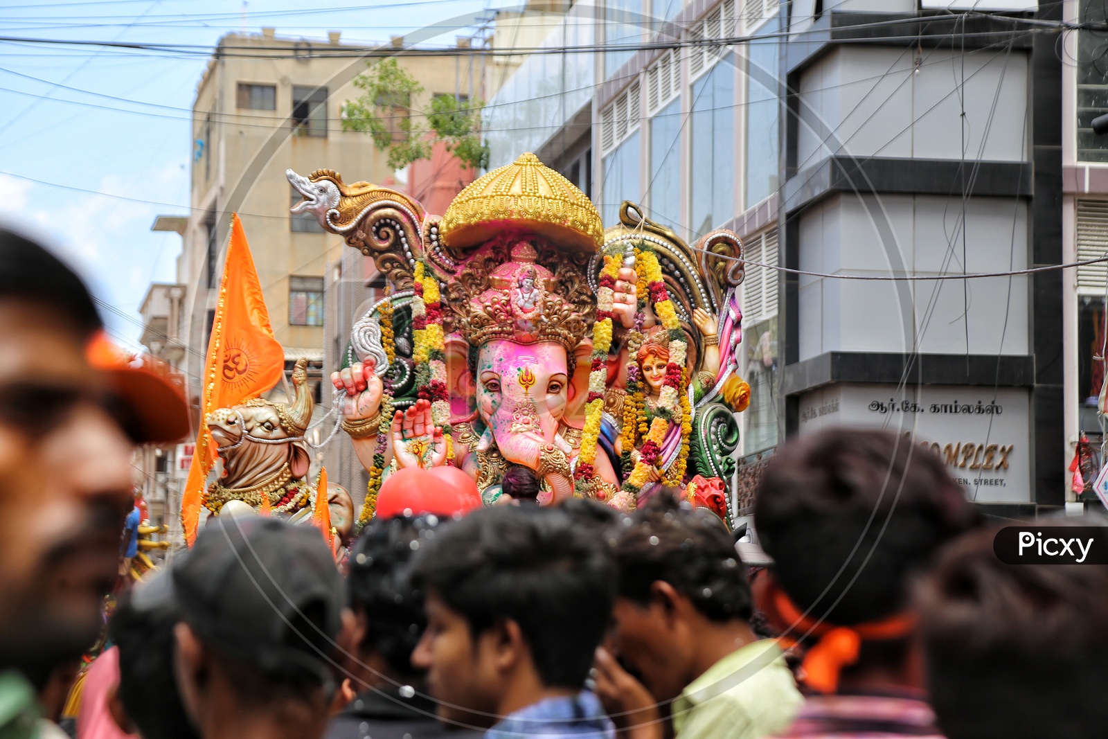 Ganapathy Visarajan Procession in Chennai!