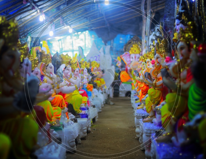 Ganesh chaturthi idols