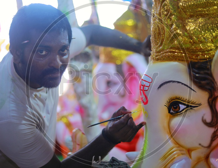 Making of Ganesh