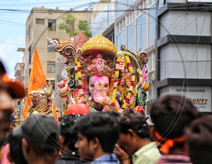 Ganapathy Visarajan Procession in Chennai!