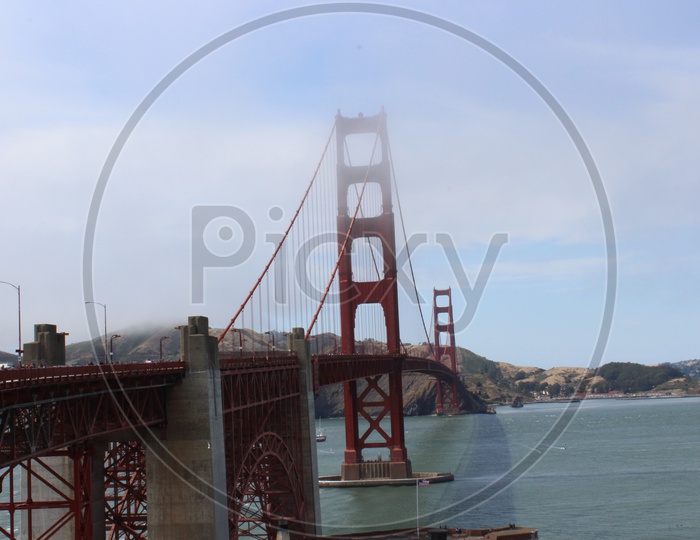 Golden Gate Bridge during morning