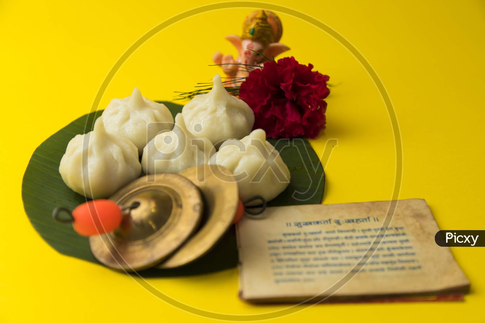 Modak, an Indian sweet made during Ganeshotsav for lord Ganesha