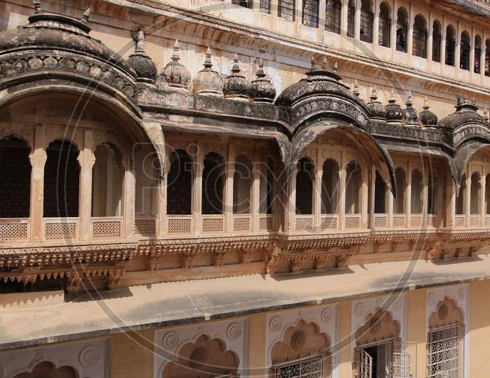 Architecture Of Mehrangarh Fort  in Jodhpur, Rajasthan