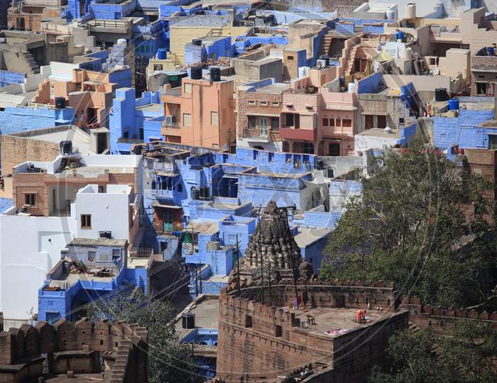 View from Mehrangarh Fort and Museum