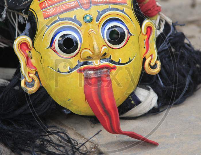 Indian Hindu God mask