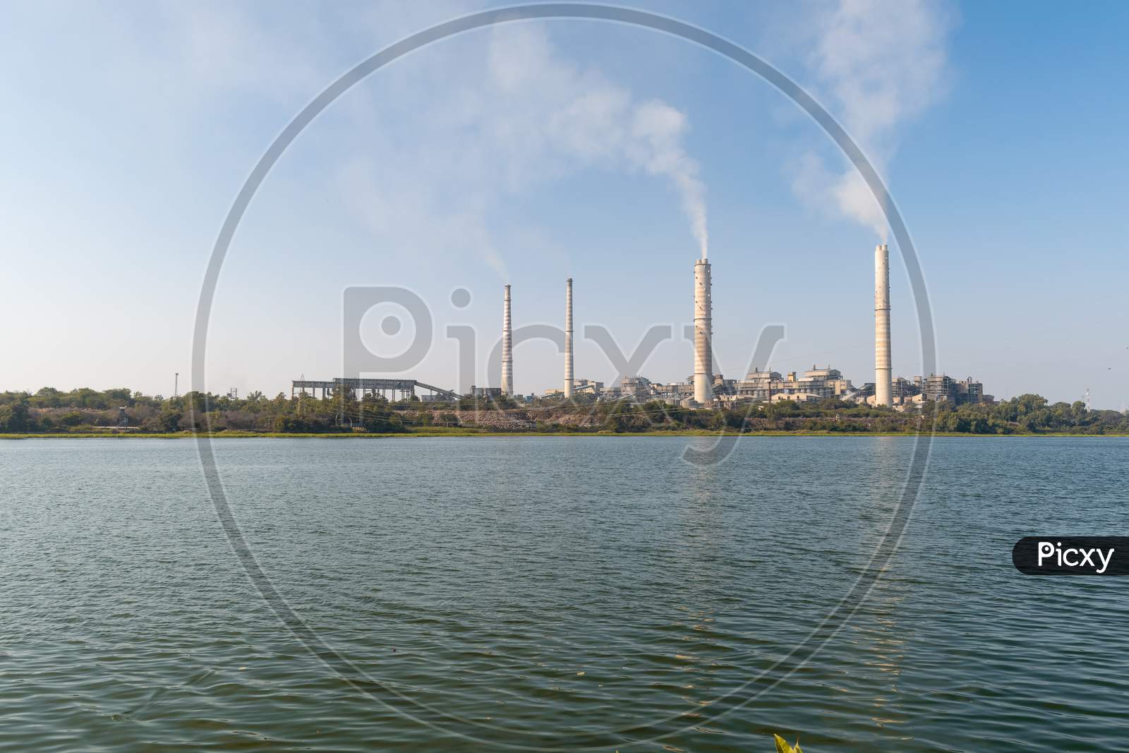 Kota Super Thermal Power Station located on chambal river