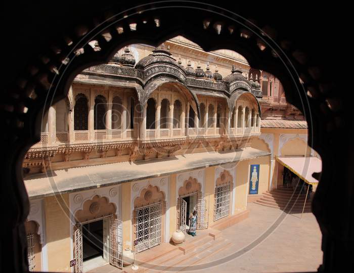 Architecture Of Mehrangarh Fort  in Jodhpur, Rajasthan