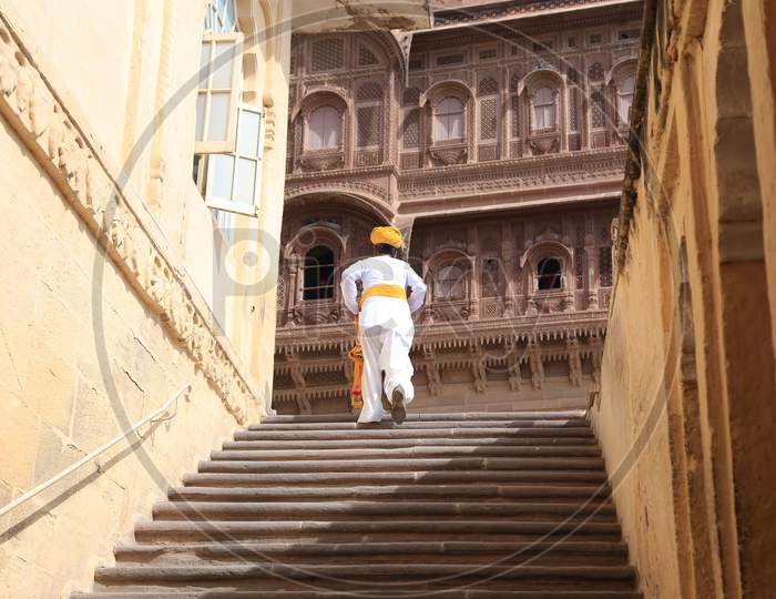 Staircase of Mehrangarh Fort and Museum