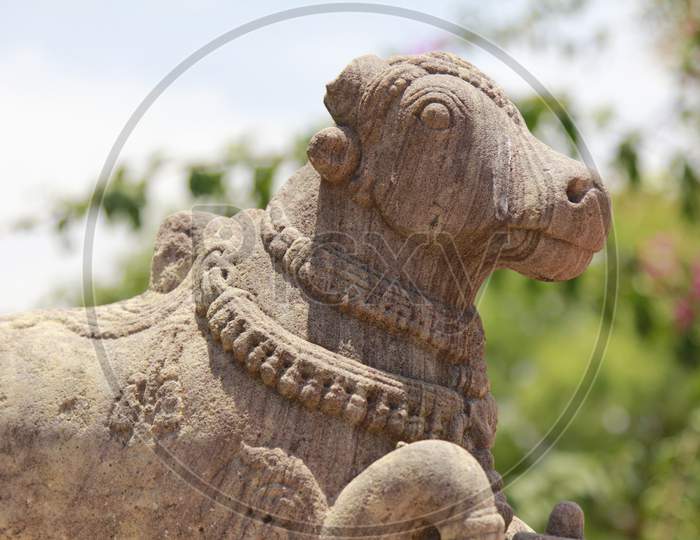 Nandi Statue in Hampi