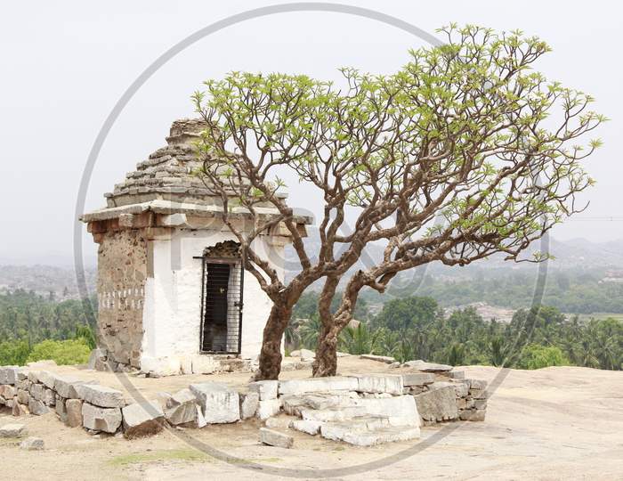 Ancient temple in Hampi