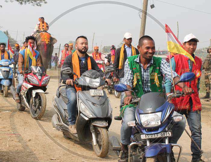 Bihu Festival Celebrations  In Assam