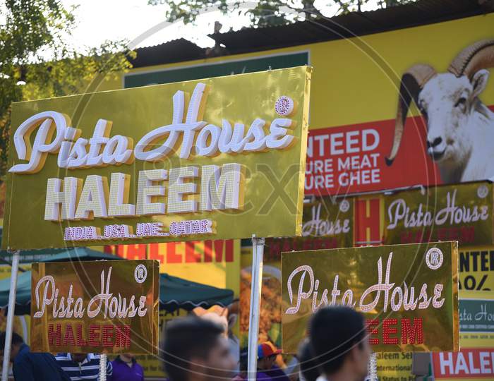 Pista House Haleem Name Board