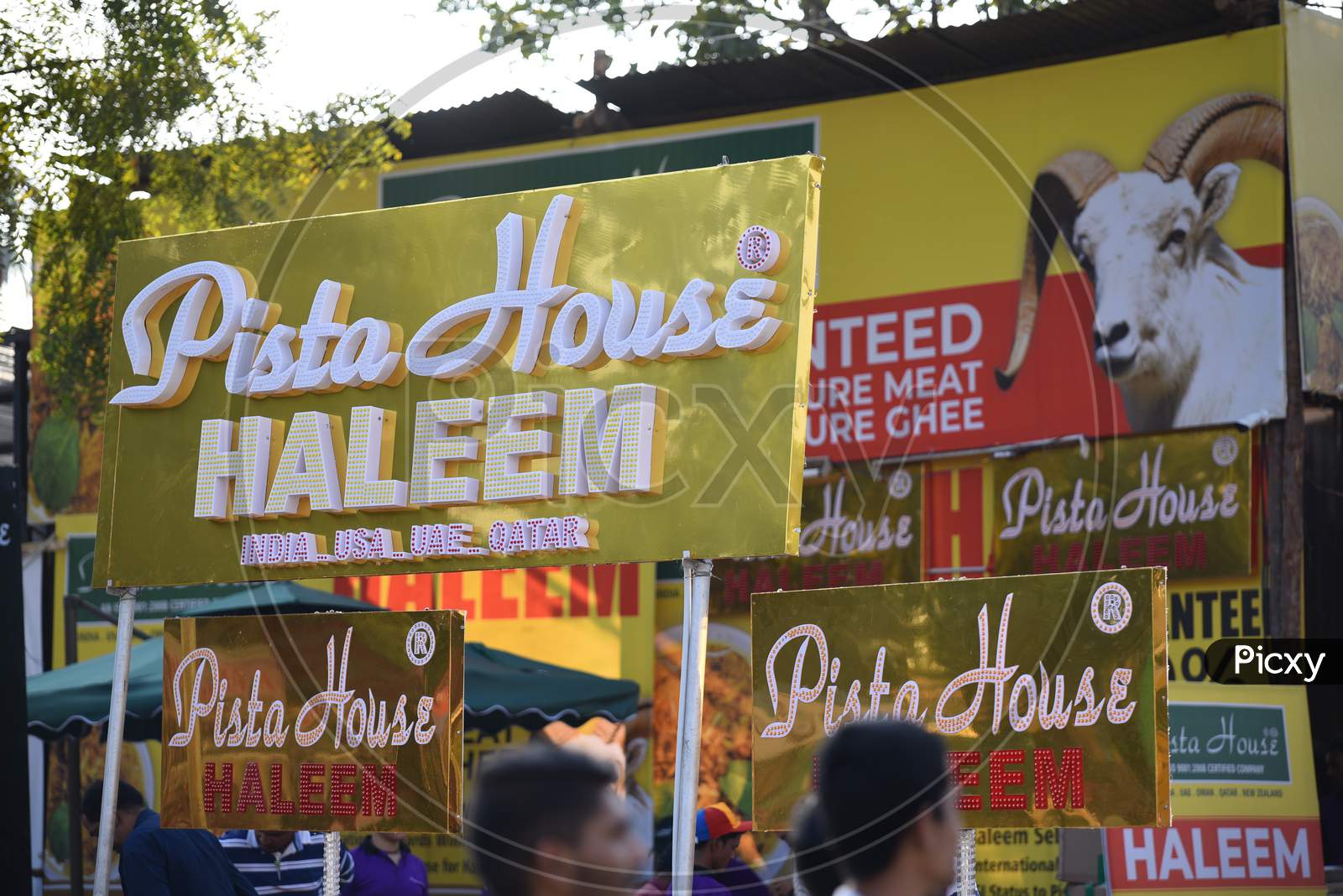 Pista House Haleem Name Board