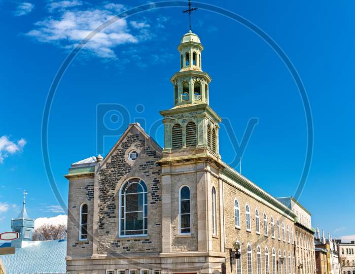The Jesuit Chapel In Quebec City, Canada