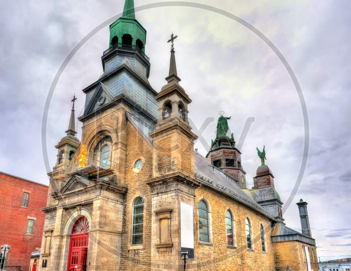 Notre Dame De Bon Secours Chapel In Montreal, Canada