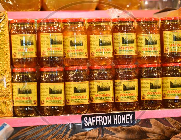 Kashmir saffron Honey and Dry Fruits store in Numaish Exhibition