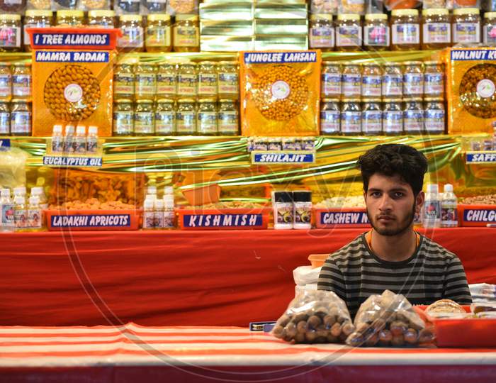 Kashmir Honey and Dry Fruits store in Numaish Exhibition
