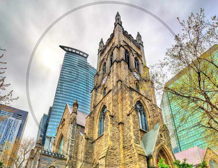 St. George'S Anglican Church In Montreal, Canada