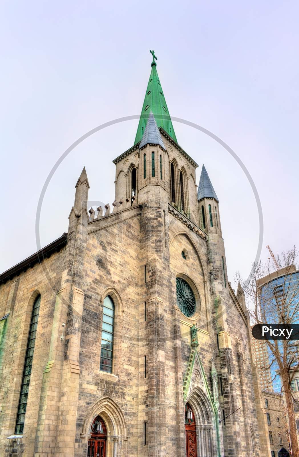 St Patrick Basilica In Montreal, Canada