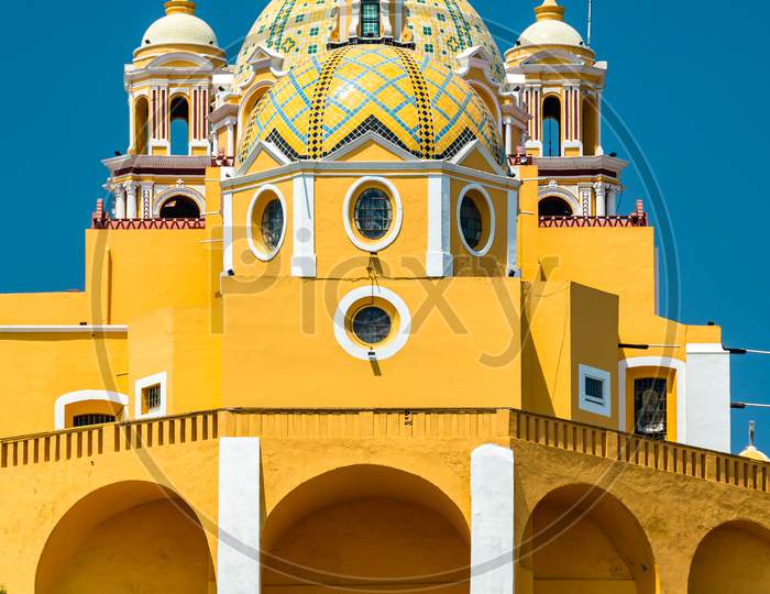 Church Of Our Lady Of Remedies In Cholula, Mexico