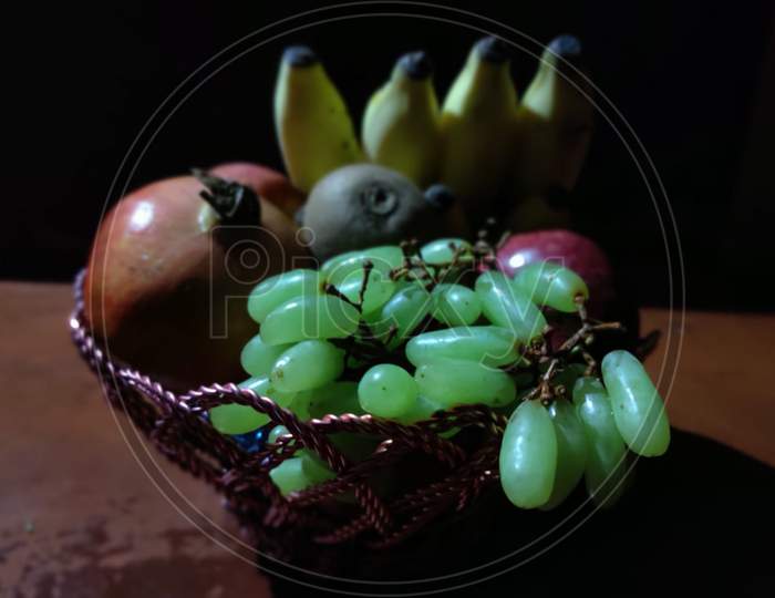 Fruits dark photography