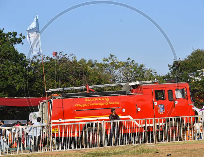 Telangana Fire Department Fire Engine